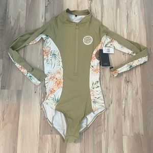 Rip Curl long sleeve bathing suit surf suit UPF 50
